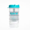 32 oz. teal insulated time-tracking water bottle by Hydr-8